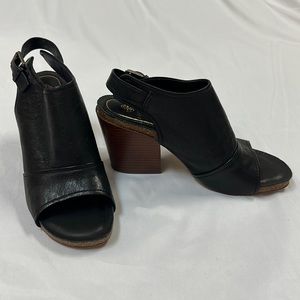 Isola Slingback Leather Block Heel (Women’s Size US 9)
